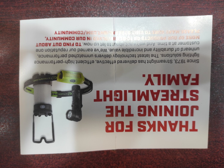 چراغ قوه SURVIVOR r ضد انفجار ساخت امریکا STREAMLIGHT