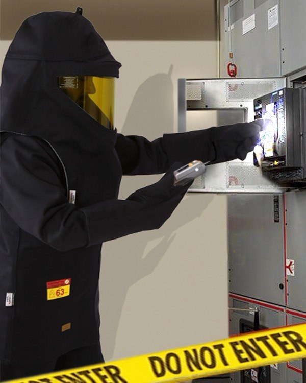 لباس ضد آرک الکتریکی IST Safety با ATPV 63 cal/cm² | لباس Arc Flash